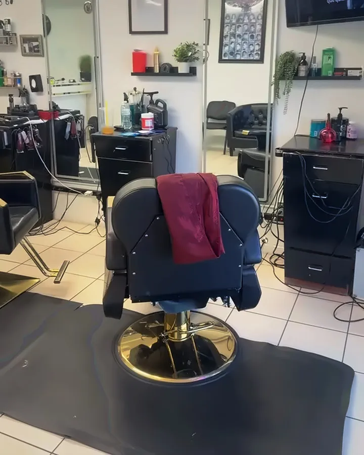 Sillón de barbería de Infinity